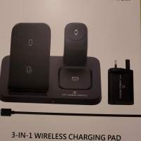 全新未開ITFIT 三合一無線充電板 (包括30W旅行充電器)