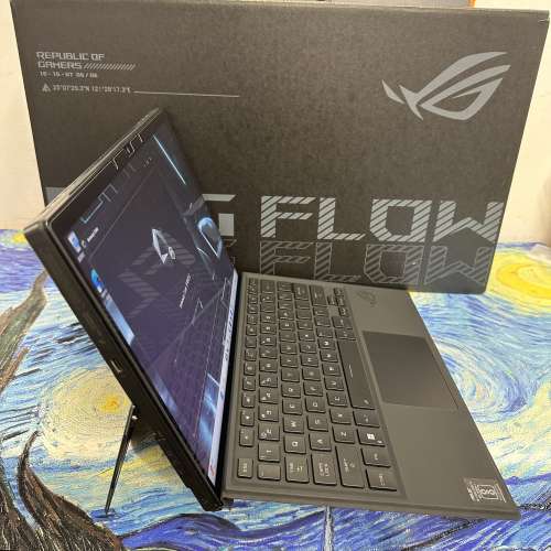 (華碩RTX4060 獨立顯示卡電競平板電腦✨)ASUS ROG Flow 13 GZ301VV /i9-13900H/16G...