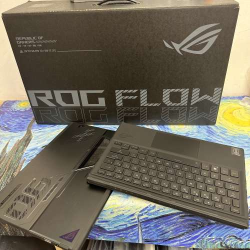 (華碩RTX4060 獨立顯示卡電競平板電腦✨)ASUS ROG Flow 13 GZ301VV /i9-13900H/16G...
