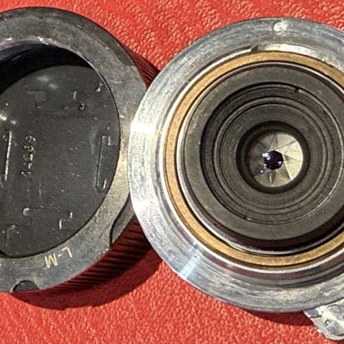 Nikon Nippon Kogaku W-Nikkor.C 2.5cm 25mm f4 Lens ltm L39 with adapter to M
