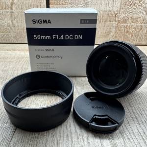 Sigma 56mm f1.4 DC DN Lens (Sony E-mount)