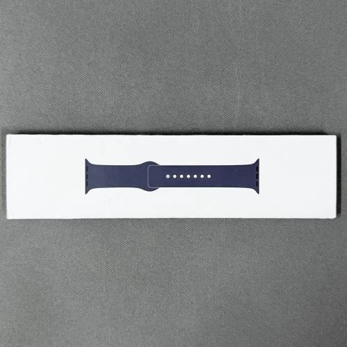 全新未開封 正版 Apple Watch Midnight Blue Color Sport Band 42 44 45 46mm 午夜...