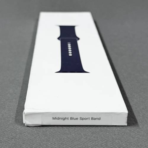 全新未開封 正版 Apple Watch Midnight Blue Color Sport Band 42 44 45 46mm 午夜...