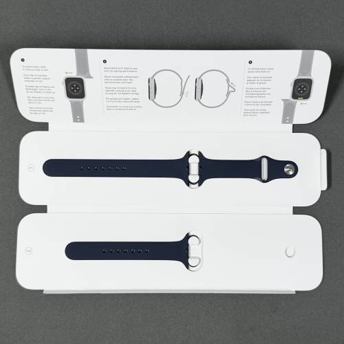 全新未開封 正版 Apple Watch Midnight Blue Color Sport Band 42 44 45 46mm 午夜...
