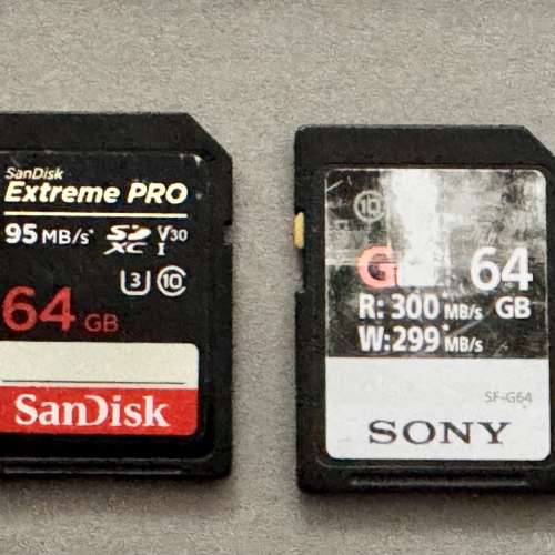 SanDisk Extreme PRO 64GB SD卡 Sony SDXC
