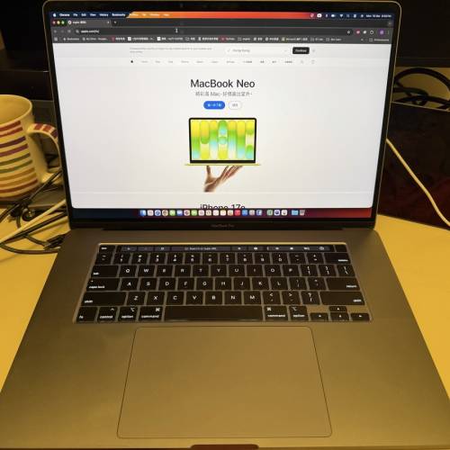 Apple MacBook Pro 16 inch 2019 i7 16gb ram 512gb