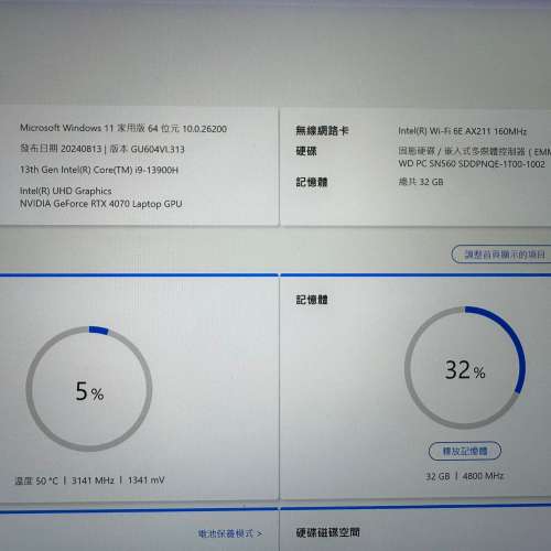 ASUS ROG Zephyrus M16 16吋 (2023) I9-13900H, RTX4070