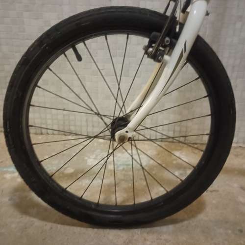 20 吋  白色  Jiach 摺車