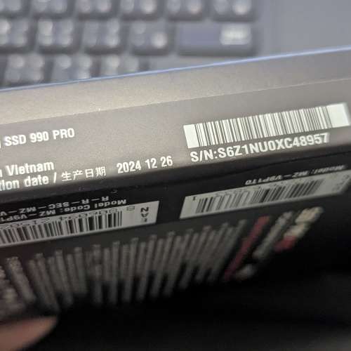Samsung 990 Pro 1TB SSD