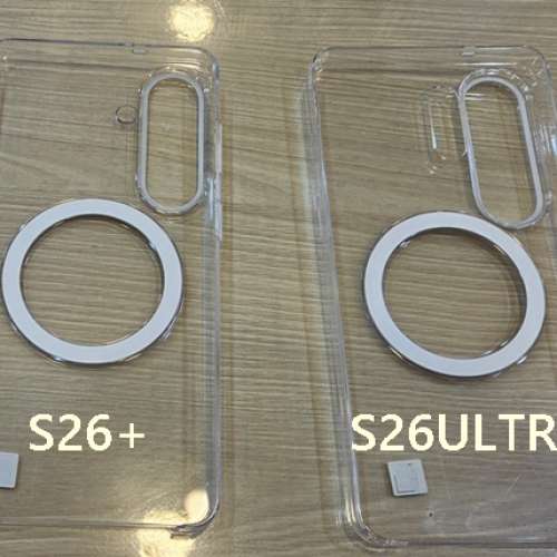 原廠Samsung S26+ / S26 Ultra 透明磁吸手機殼 CLEAR MAGNET CASE