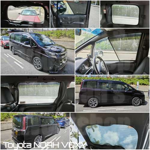 Toyota Noah Voxy 全車防曬磁石窗網