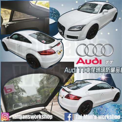 Audi TT 防曬窗網