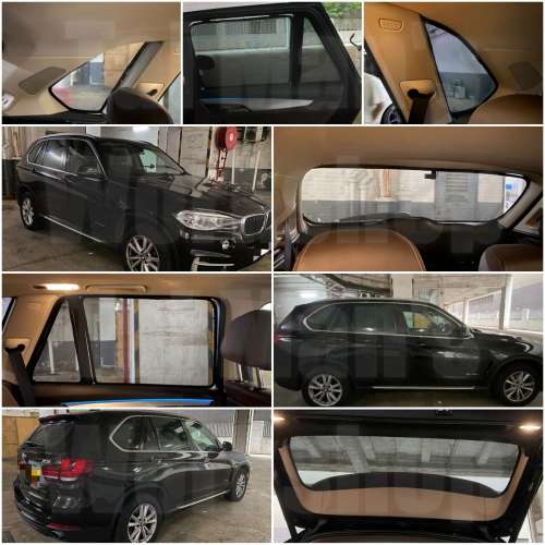 BMW X5 全車防曬磁石窗網