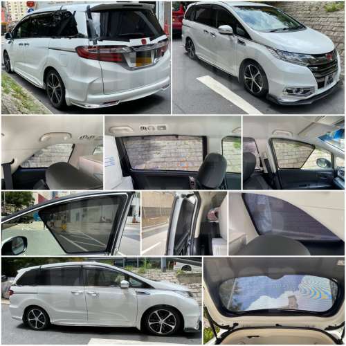 Honda ODYSSEY 全車防曬磁石窗網