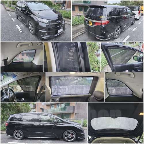Honda ODYSSEY 全車防曬磁石窗網