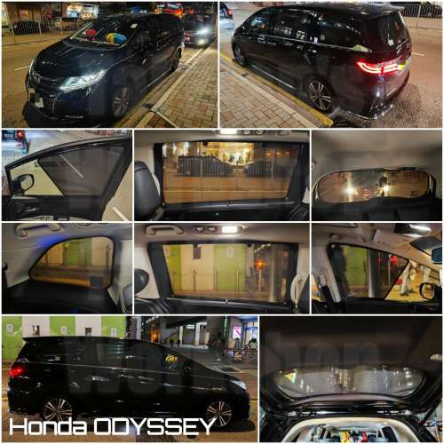 Honda ODYSSEY 全車防曬磁石窗網