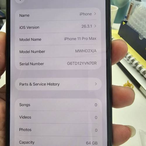 Apple iPhone 11 Pro Max，64GB