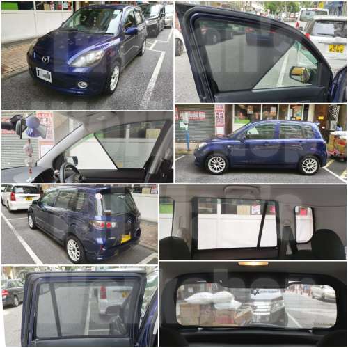 MAZDA2 全車防曬磁石窗網
