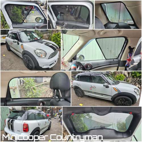 Minicooper Countryman 全車防曬磁石窗網