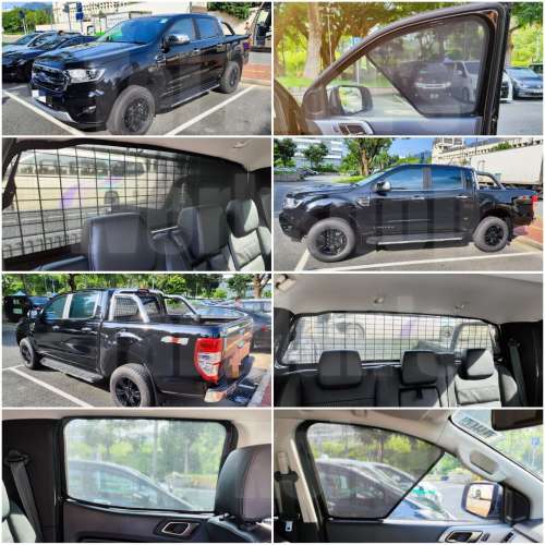Ford Ranger 全車防曬磁石窗網