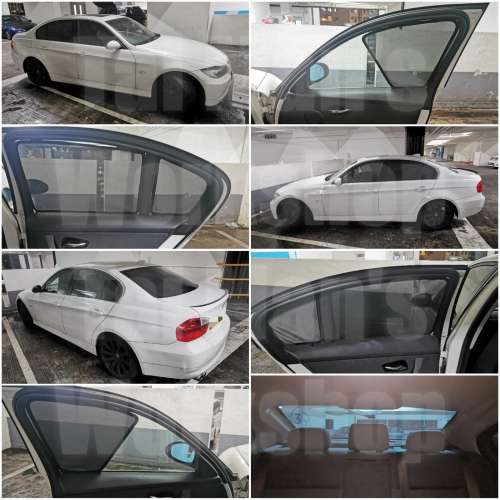 BMW E36 E46 E90 全車防曬磁石窗網