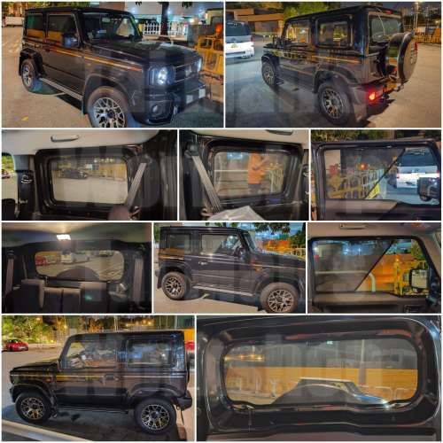 Suzuki Jimny 全車防曬磁石窗網