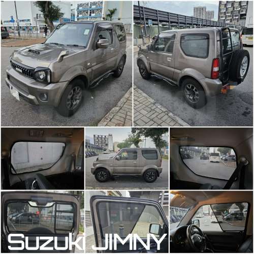 Suzuki Jimny 全車防曬磁石窗網