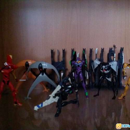 BANDAl 全新超合金魂出售，中古新世紀福音戰士EVA扭蛋11個一套出售not STAR WARS M...