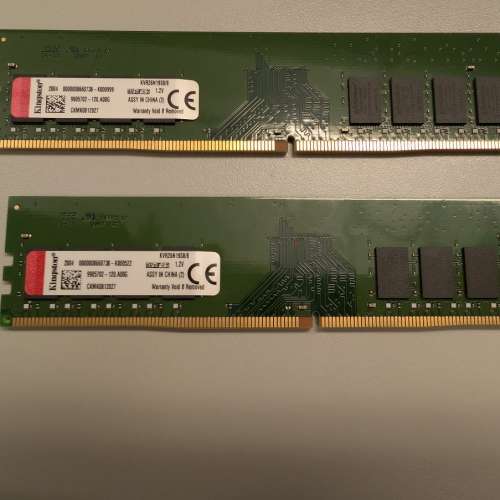 Desktop Ram 8GBx4 DDR4 2666 共32GB
