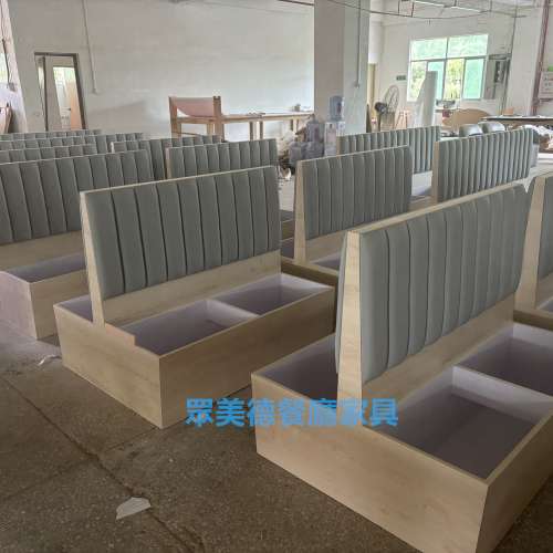 眾美德訂造香港防火家私，可掀開儲物卡位梳化，冰室卡座沙發訂製可開防火證書