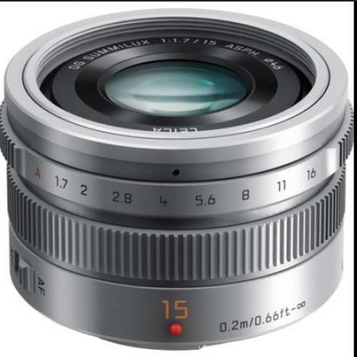 PANASONIC LEICA DG SUMMILUX 15mm / F1.7 ASPH. silver version