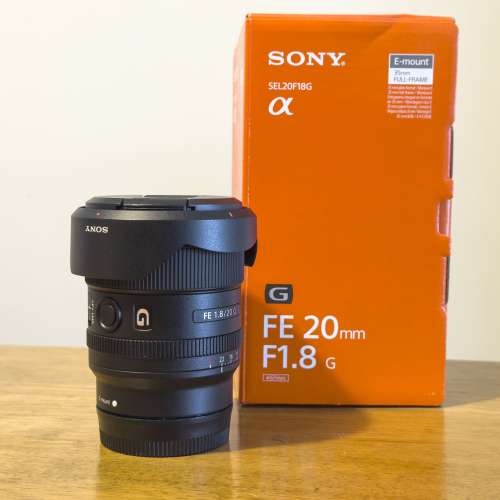Sony FE 20mm F1.8G SEL20F18G