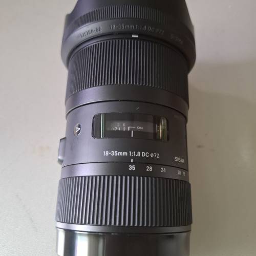 Sigma 18-35mm f1.8 sa-mount sa mount sd14 sd15 sd1