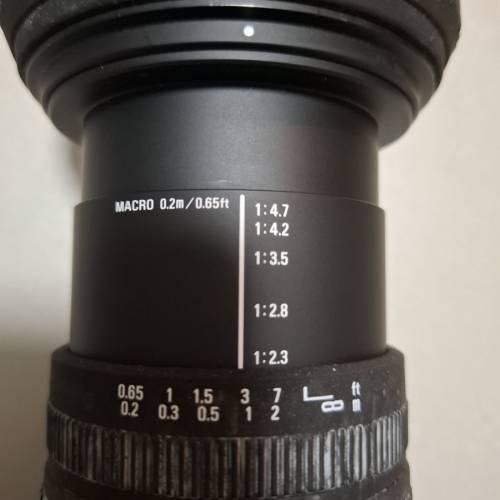 Sigma 17-70mm f2.8-4.5 dc sa-mount sa mount marco lens