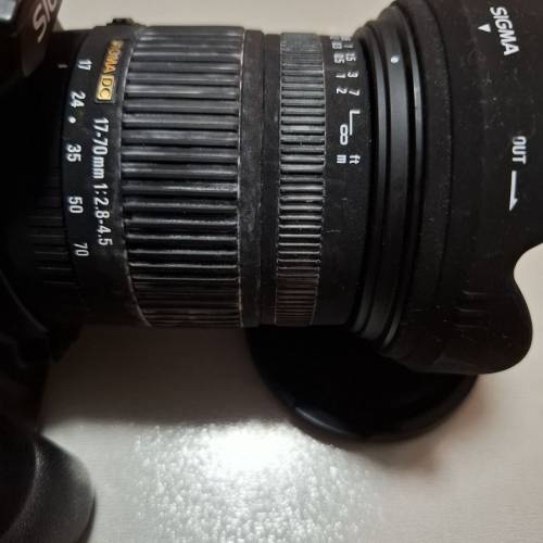 Sigma 17-70mm f2.8-4.5 dc sa-mount sa mount marco lens