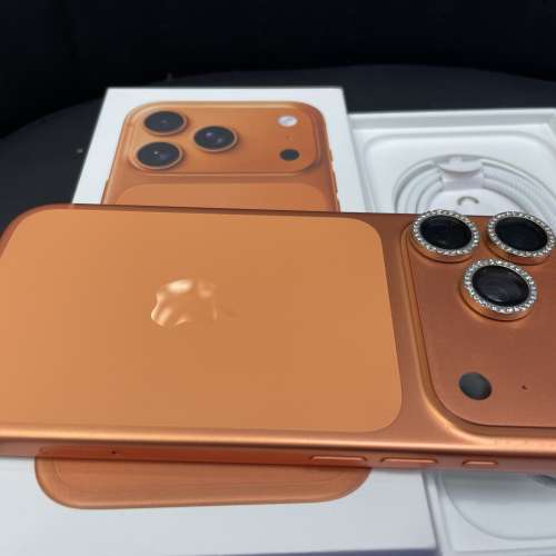 99%New iPhone 17 Pro 256GB 橙色 香港行貨 蘋果保養到2026年9月19日 全套有盒 自用...