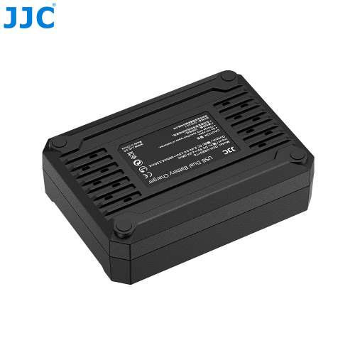 JJC USB Dual Battery Charger For CANON LP-E6 (DCH-E6TC)