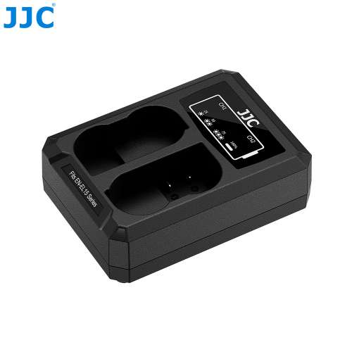 JJC USB Dual Battery Charger For NIKON EL-EL15 (DCH-EL15TC)