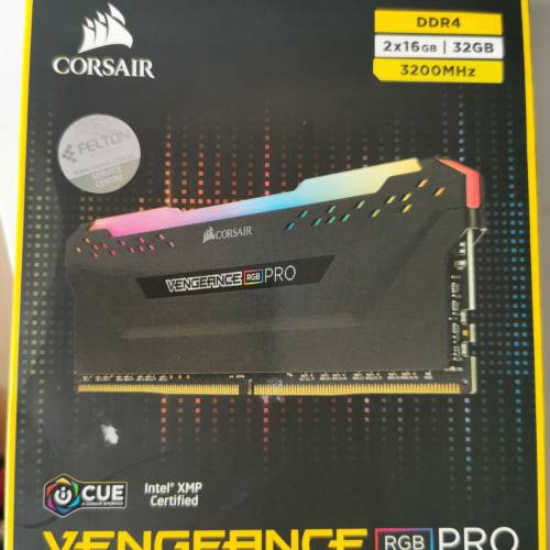 CORSAIR VENGEANCE RGB PRO 32GB DDR4 3200MHZ CL16