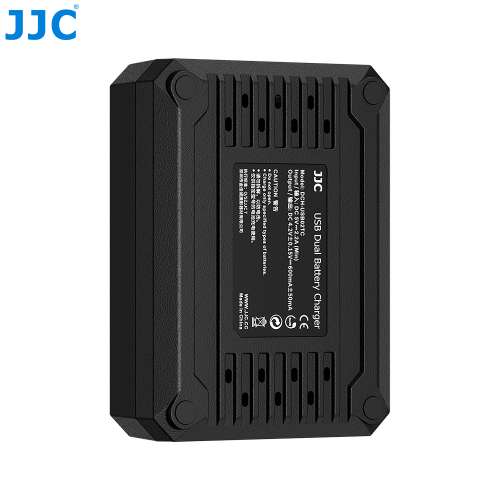 JJC USB Dual Battery Charger For Fujifilm NP-95 / Ricoh DB-90 ( DCH-95TC)