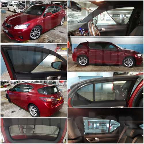 LEXUS CT200H 全車防曬磁石窗網