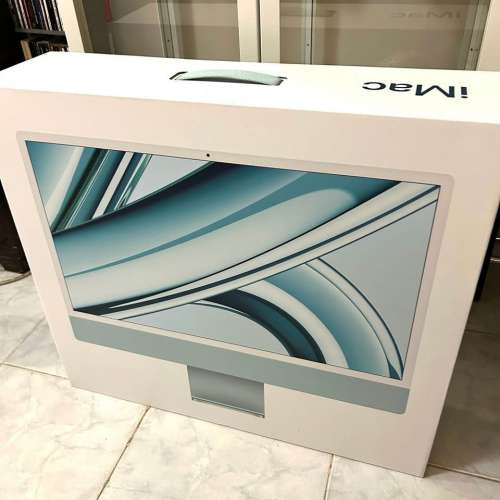 全新未拆盒）iMac 24 M3 chip 綠色有單
