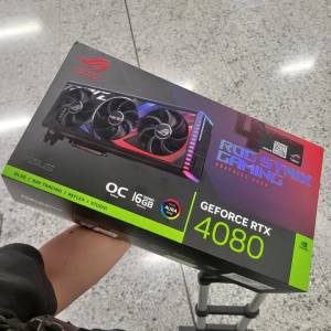 香港出4080rog帶oc全新未開封香港行貨一張