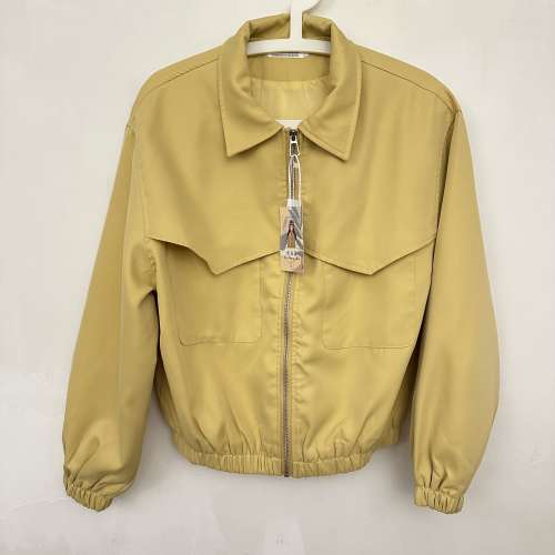 100%全新：女裝韓式土黄色外套 Size M/L
