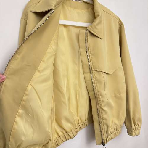100%全新：女裝韓式土黄色外套 Size M/L