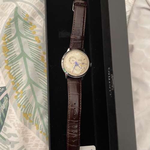 Orient RA-AK0803Y10B 奶黃色日月相