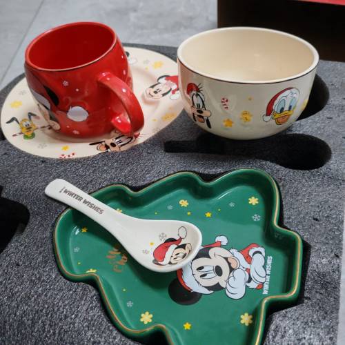 迪士尼米奇與朋友們聖誕餐具套裝