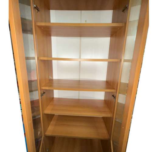 紅蘋果 Red Apple 雙門衣櫃/書櫃 非常新淨