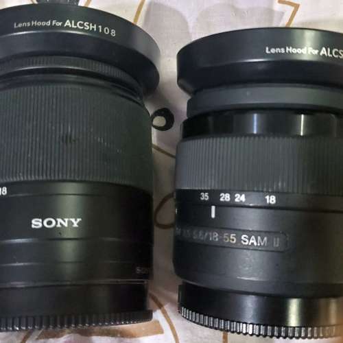 Sony DT 18-70mm F3.5-5.6 / 18-55mm F3.5-5.6 SAM II lens (for Sony A mount)