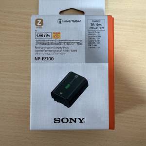全新Sony NP-FZ100電池(相機贈品)
